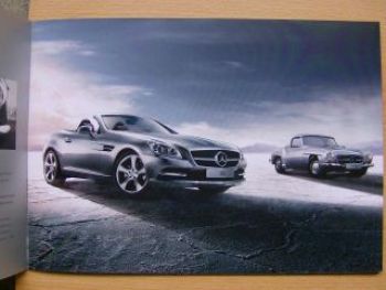 Mercedes Benz SLK BR172 Großformat Prospekt Vorstellung