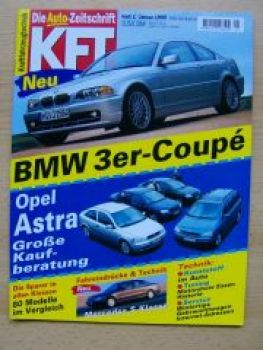 KFT 1/1999 BMW 3er Coupè E46, S-Klasse,Golf4 4Motion TDI
