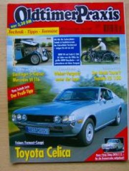 Oldtimer Praxis 10/2001 DKW F11, Toyota Celica, MG ND, BMW R4