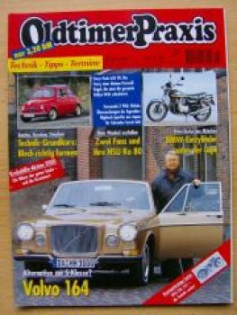 Oldtimer Praxis 3/2001 Volvo 164, Steyr-Ppuch 650TR,NSU Ro80
