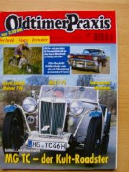 Oldtimer Praxis 4/2000 AWZ P70, 57er Chevrolet Bel Air,MG TC