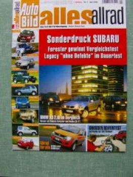Auto Bild allesallrad Subaru Forester 2.0 gegen Hondda CR-V 20 B