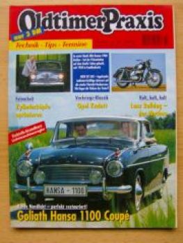 Oldtimer Praxis 10/1997 Goliath Hansa 1100 Coupè, Alfa Romeo 190