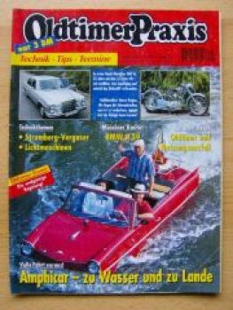 Oldtimer Praxis 9/1997 Amphicar, Mercedes 280SE 3.5,Stromberg Ve