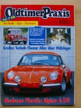 Oldtimer Praxis 12/1995 Alpine A 110, Audi 920 Cabrio,Jaguar E