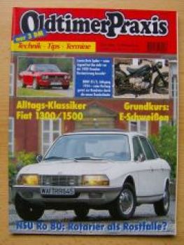 Oldtimer Praxis 11/1994 NSU Ro80, BMW 35/3, Lancia Beta Spider