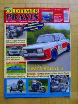 Oldtimer Praxis 7/2010 BMW Z1, Simca Rallye 3, Audi 100 Coupè S