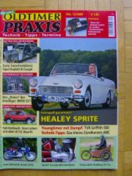 Oldtimer Praxis 12/2009 TVR Griffith 500, Healey Sprite, A112