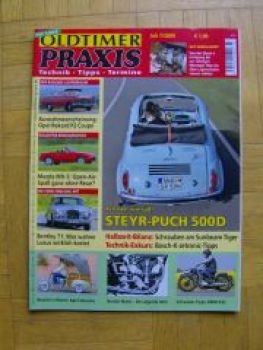 Oldtimer Praxis 7/2009 Mazda MX-5, Opel Rekord P2 coupè