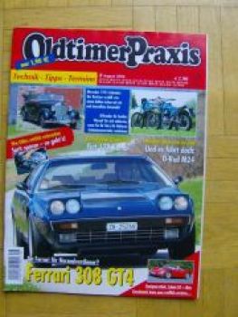 Oldtimer Praxis 8/2006 Ferrari 308 GT4, Colani GT, Mercedes 170S