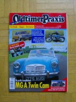 Oldtimer Praxis 9/2005 Volvo 262 C Bertone, MG A Twin Cam, BMW 3