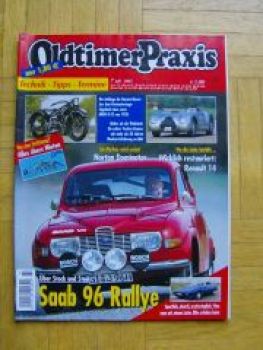 Oldtimer Praxis 7/2005 Renault 4, Saab 96 Rallye, Lotus Elite, V