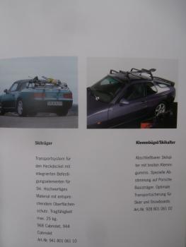 Porsche Tequipment Akustik Komfort Sport Technik Pflege 993, 964 968 928 944 Buch April 1995