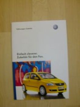 VW Fox Zubehör Prospekt April 2007 NEU