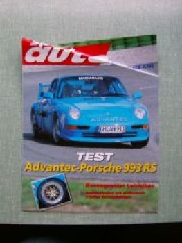 sport auto 6/1998 Advantec Porsche 993 RS Test