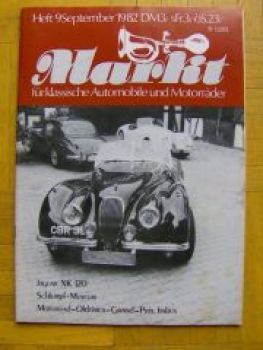 Markt 9/1982 Jaguar XK120, Schlumpf-Museum,Glas 1700 BMW 1600
