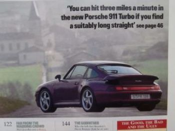 CAR magazine 4/1995 Porsche 911 Turbo BM 318ti E36 compact Audi
