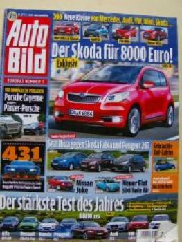 Auto Bild 27/2010 Renault Clio R.S.cup, Adui RS5,RCZ,Bugatti Vey