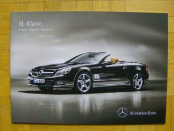Mercedes Benz SL-Klasse BR230 Februar 2011 NEU