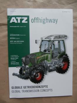 ATZ offhighway 8/2014 Globale Getriebekonzepte Antriebsstrang,Motoren,Mess- & Prüftechnik,