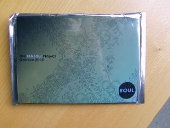 Kia Soul Project Genf 2008 Pressemappe Rarität in Tüte