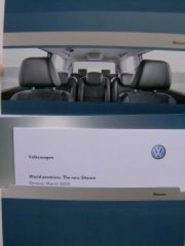 VW Sharan Genf März 2010 Englisch +Fotos