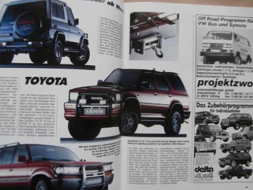 Off Road Spezial 4x4 Zubehör ab Werk 3/1991