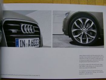 Audi A6 Limousine neues Modell November 2010 NEU