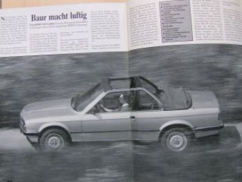 ams 12/1983 BMW 320i Cabrio Baur TC E30 Sonderdruck