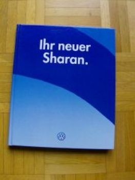 VW Werbebuch Sharan 1995 Rarität 7M8