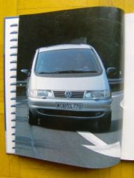 VW Werbebuch Sharan 1995 Rarität 7M8
