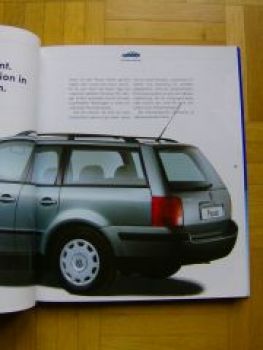 VW Werbebuch Passat +Variant Vorstellung 1997 Rarität 3B2 3B5