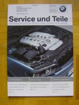 BMW Service und Teile Nr.68 Z4 Roadster E85, 730d 740d E65