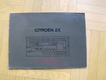 Citroen ZX Autoradio Modell Essen Trier Anleitung