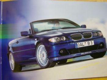 Alpina B3 S E46 UK Englischer Prospekt Juni 2003 NEU