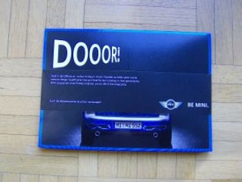 BMW Mini Clubman DOOOR! Aufsteller Info 2010 NEU