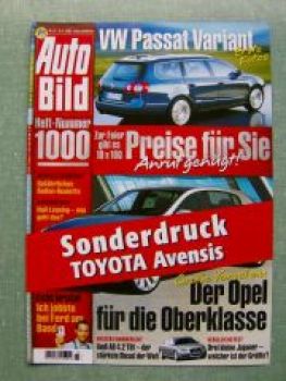 Auto Bild 23/2005 Toyota Avensis Sonderdruck