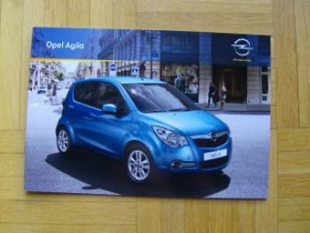 Opel Agila Prospekt April 2010 NEU