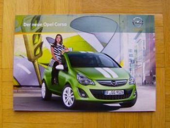 Opel Corsa D +Satellite Oktober 2010 NEU