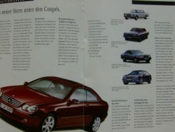 Mercedes Benz CLK-Klasse BR209 Positionierung Februar 2002 inter