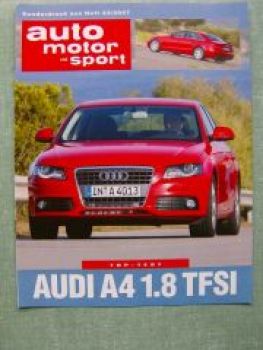 AMS 22/2007 Audi A4 1.8TFSI Top Test Sonderdruck