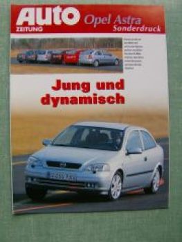 Auto Zeitung Opel Astra+Kadett A B +diverse Technik