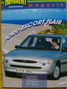 Motorent magazin 2.Hj.96 Escort Flair,Mondeo