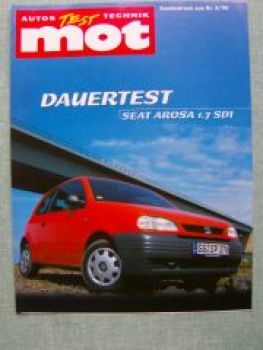 mot 5/1999 Seat Arosa 1.7SDI Dauertest