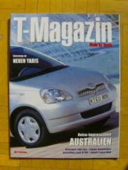 T-Magazin Frühjahr 1999 Yaris, Lexus IS200, Indy-Cars
