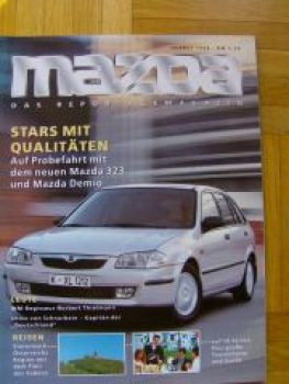 Mazda Magazin Herbst 1998 323, Demio