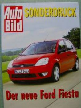 Auto Bild 34/2001 Der neue Ford Fiesta Sonderdruck