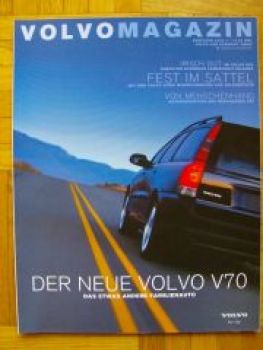 Volvo Magazin Frühjahr 2000 S40 V70 Joachim Krö´l