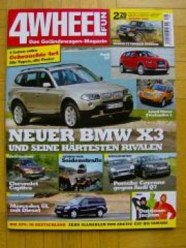 4 Wheel Fun 8/2006 Toyota FJ Cruiser,Q5,Cayenne vs. Q7,GL420 CDI