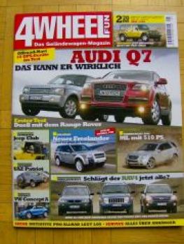 4 Wheel Fun 5/2006 Audi Q7 vs. Range Rover, UAZ Patriot,ML AMG